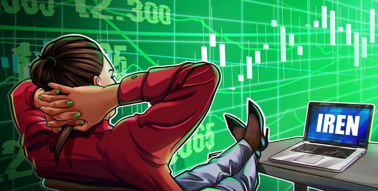 IREN jumps 16% after raising AI cloud revenue target above $4B