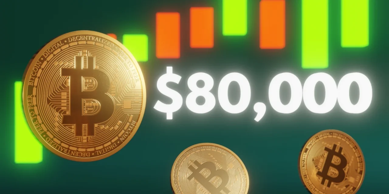 Bitcoin prekonal 80 000 dolárov: Týždenný skok o 30 % potvrdil nový cyklus