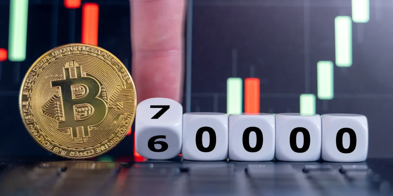 Bitcoin za deň skočil o 7 % na hranicu 70 000 $. Nastalo dno cyklu?
