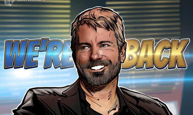 Saylor signals Strategy is ‘Back’ to Bitcoin buying