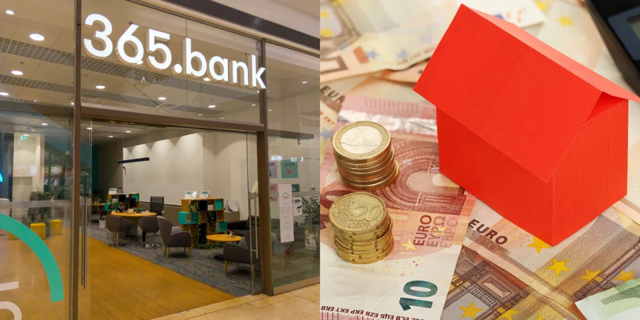 Hypotéky v 365.bank zdraželi: Pri ročnej fixácii úrok vyskočil o 0,40 %