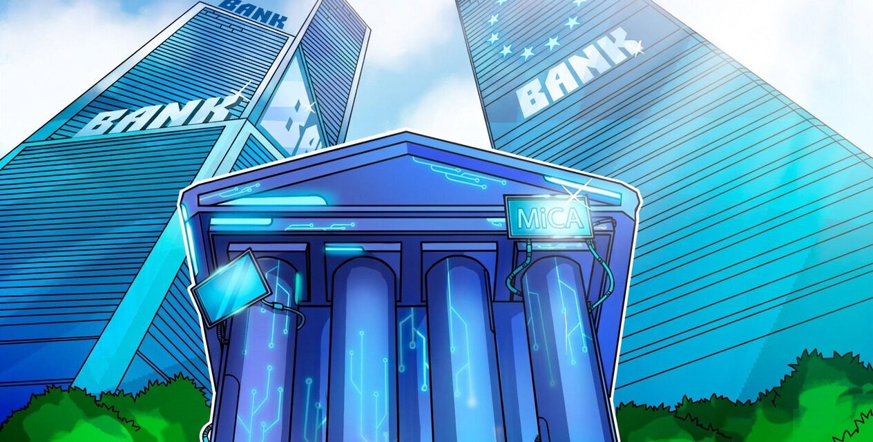 Banks double on EU MiCA crypto provider list as share hits 23%
