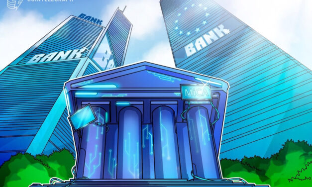 Banks double on EU MiCA crypto provider list as share hits 23%