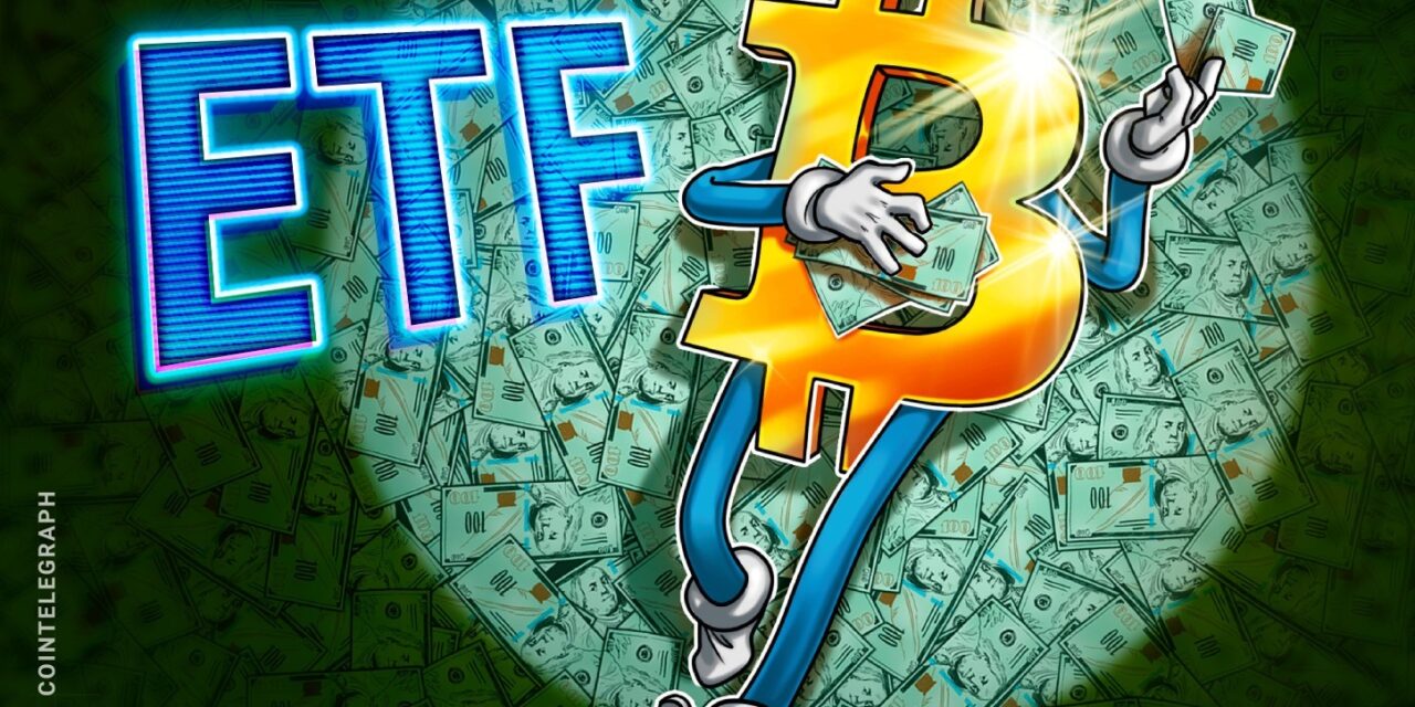 Bitcoin ETFs flirt with $1B as inflows hit 2026 high