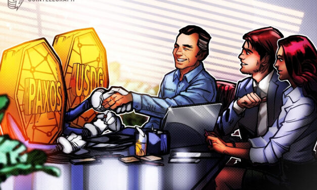 Mantle adds Paxos’ USDG stablecoin, joins Global Dollar Network