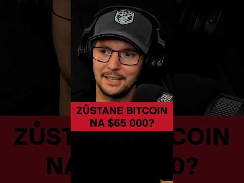 Zůstane bitcoin na $65 000?