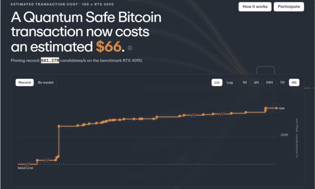 Bitcoin’s ‘last resort’ quantum-safe solution just got 79% cheaper: StarkWare