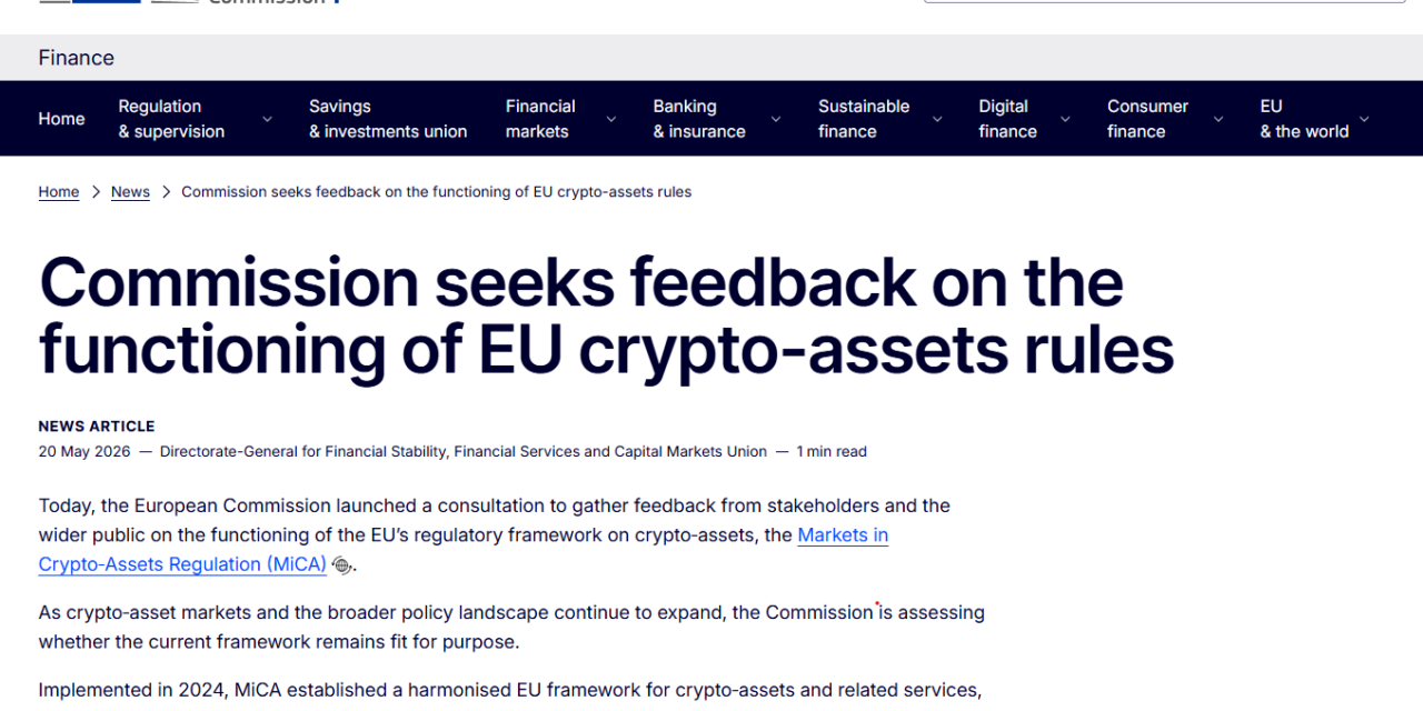 A single market worth protecting: Getting the MiCA review right