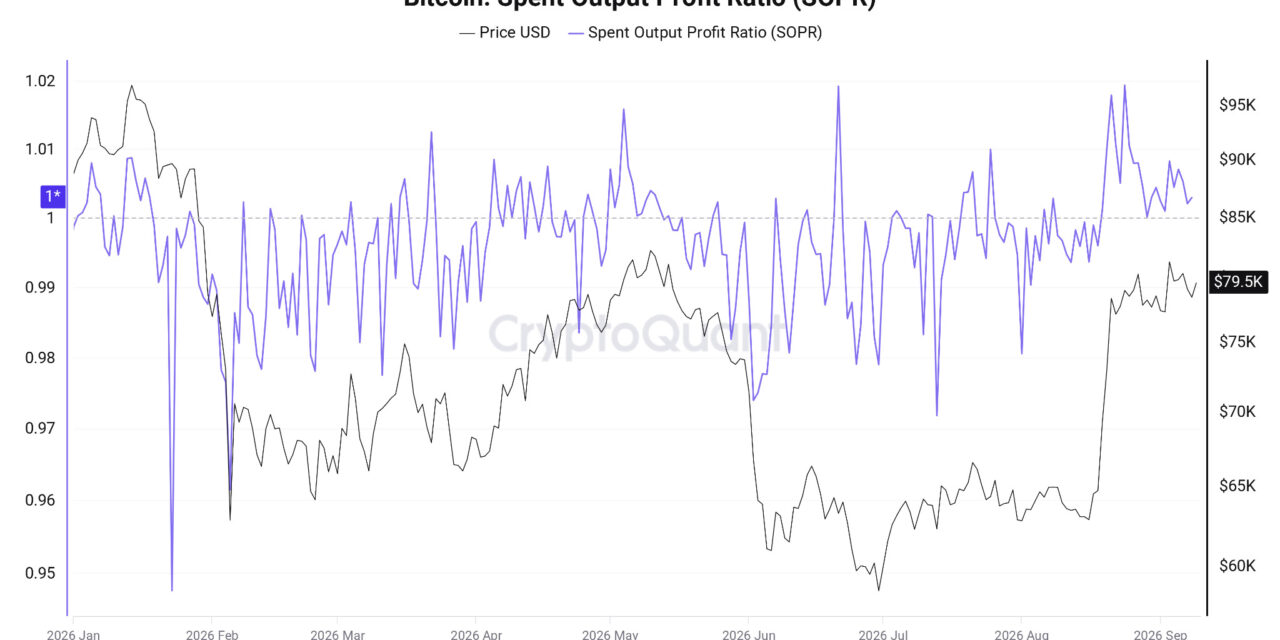 Bitcoin SOPR metric sees longest profit run of 2026 as new analysis challenges bear market