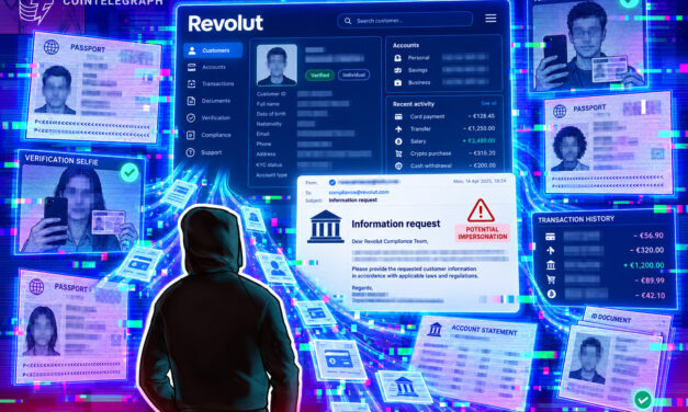Revolut says customer data exposed through fake government email