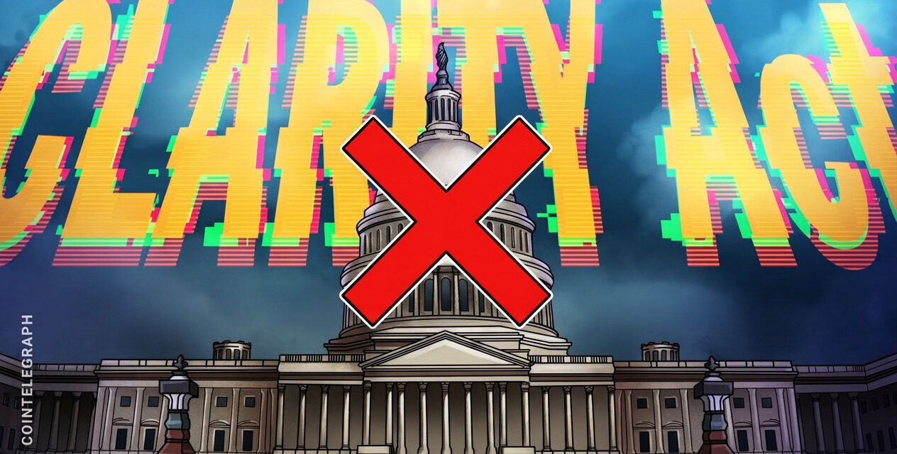 US Senate fails to advance CLARITY Act