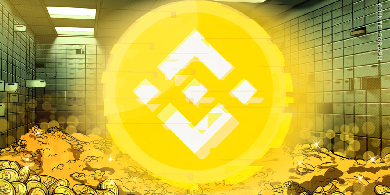 Binance says it holds $5B in matching tokens to cover hack losses