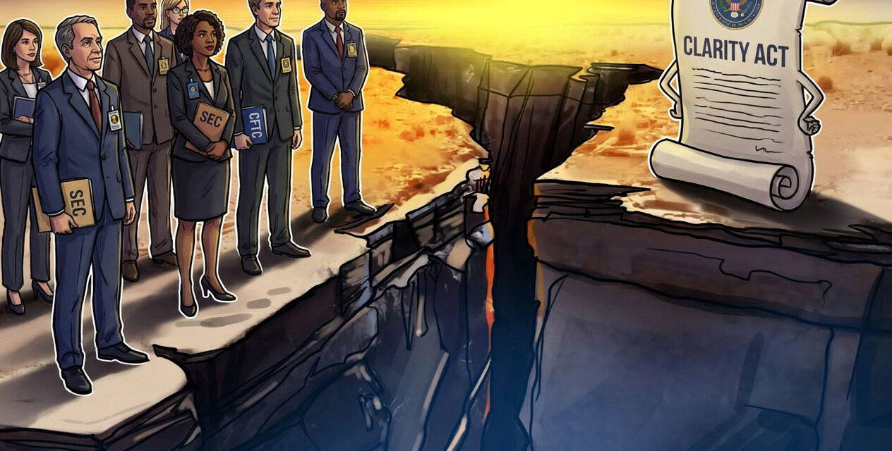 House Finance panel chair says regulator actions on crypto ‘fall short’ of CLARITY bill
