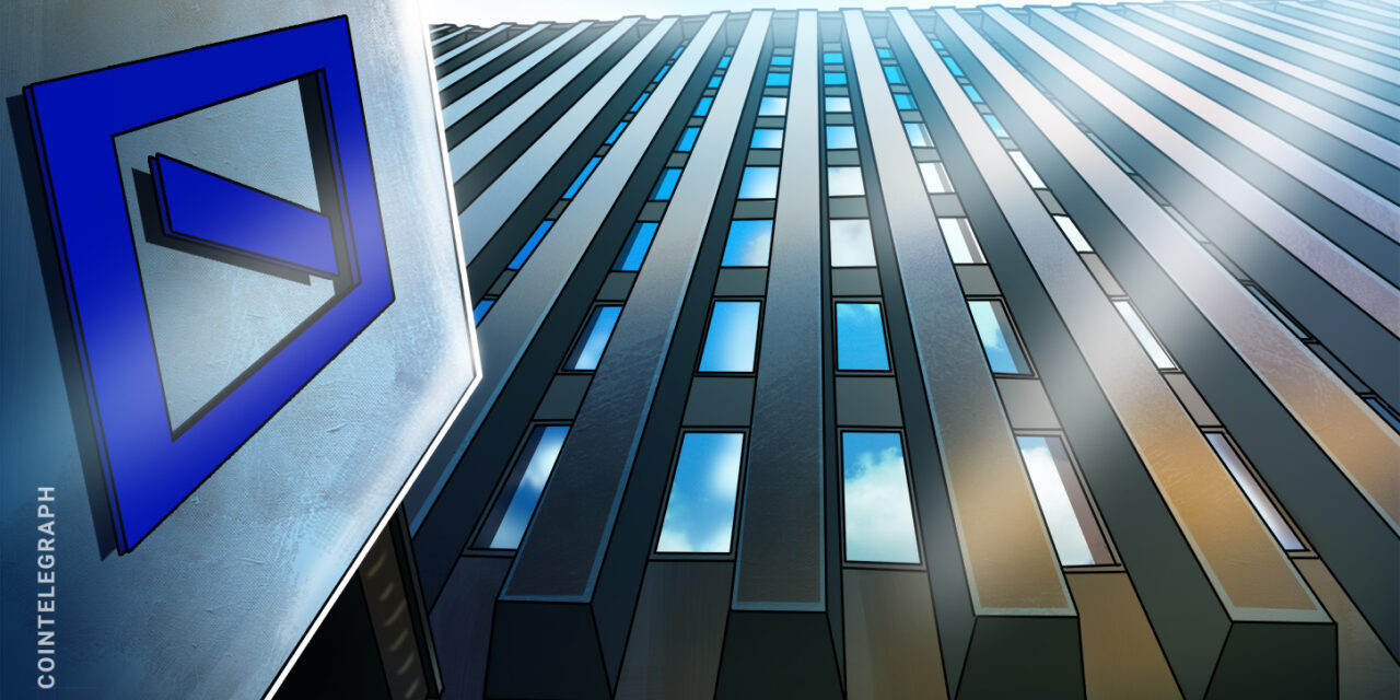 Deutsche Bank prepares German crypto custody launch, eyes Asia: Report