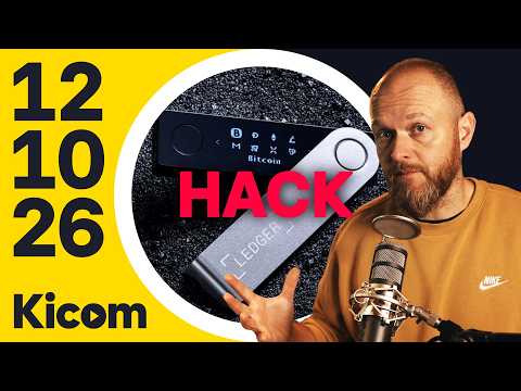HW peněženky Ledger vykradeny ⚠️ – CEx 12/10/2026
