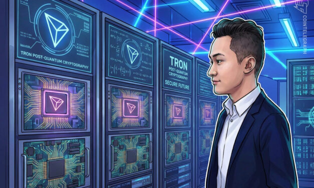 Justin Sun says Tron’s post-quantum cryptography has gone live on testnet