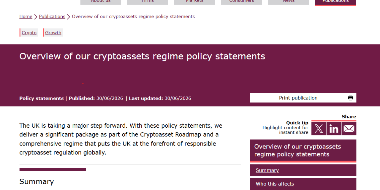 The UK needs a workable route to regulated DeFi access
