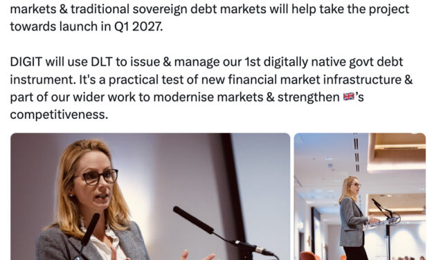 UK names 6 banks to lead first digitally native government bond