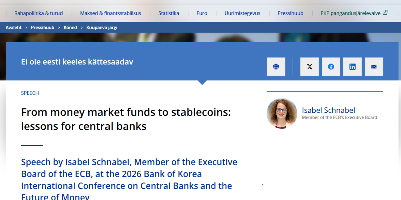 Stablecoins can drain from banks and nations at lightning speed